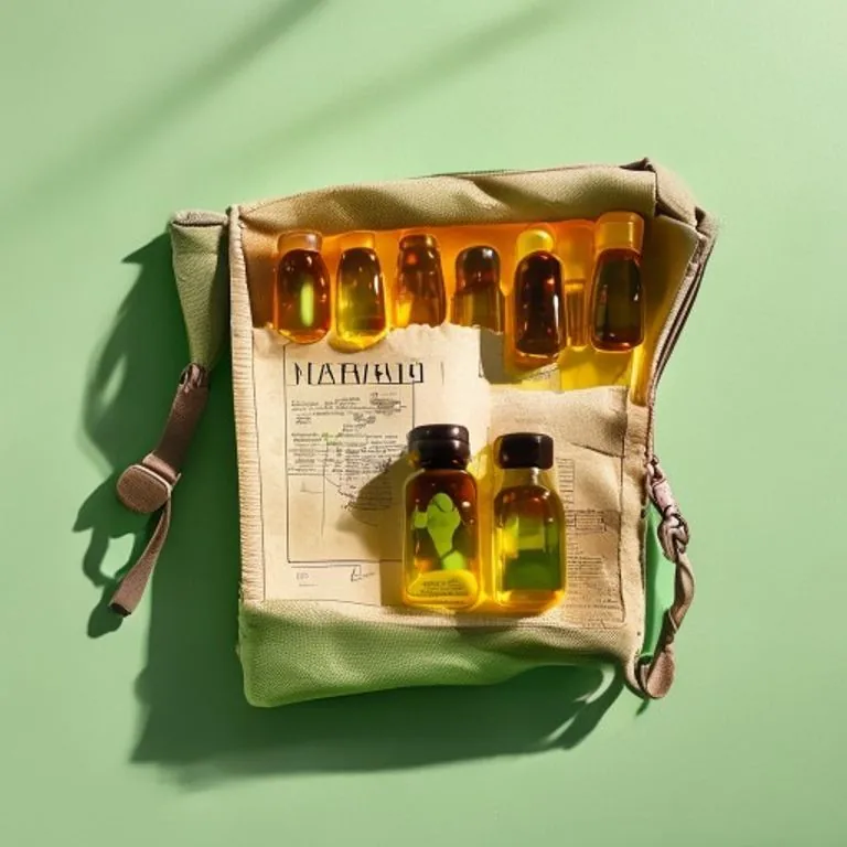 Homöopathische Globuli mit Kamillenblüten